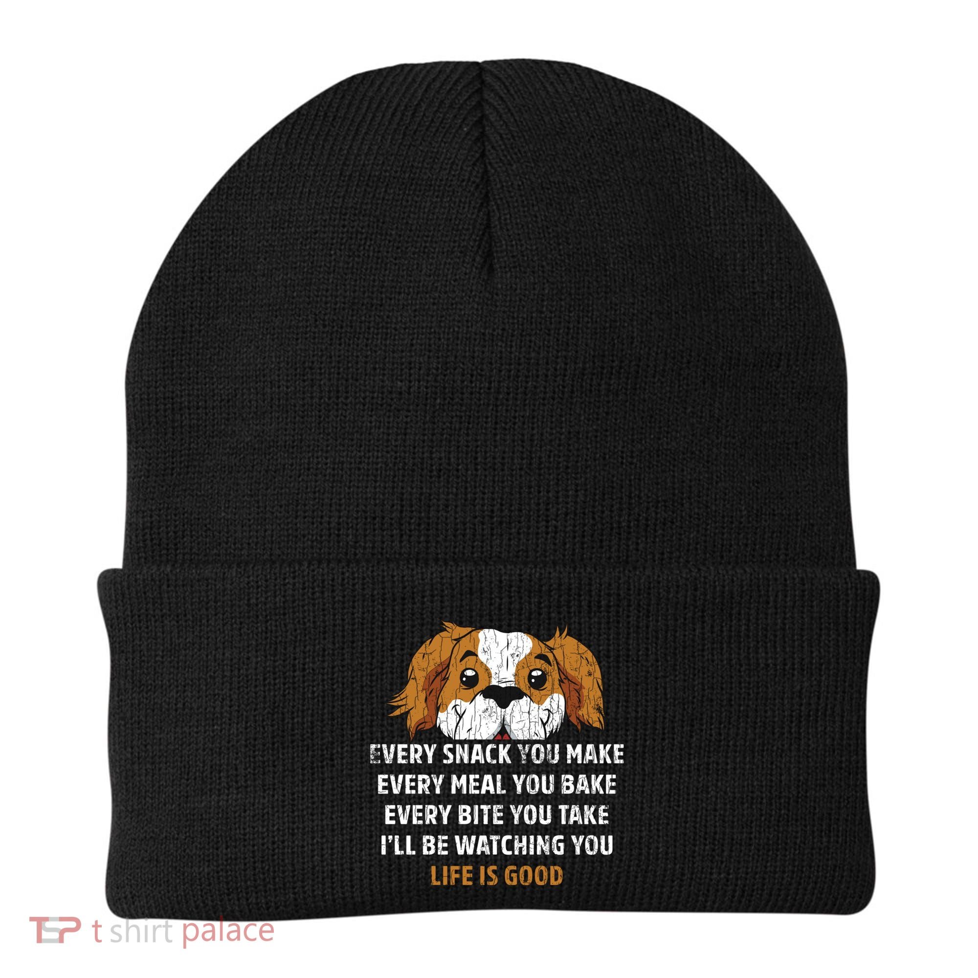 I’ll Be Watching You Funny Dog Lover Owner Dad Graphic Cute Gift Beanie