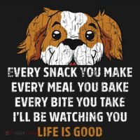 I’ll Be Watching You Funny Dog Lover Owner Dad Graphic Cute Gift Ornament thumb 1
