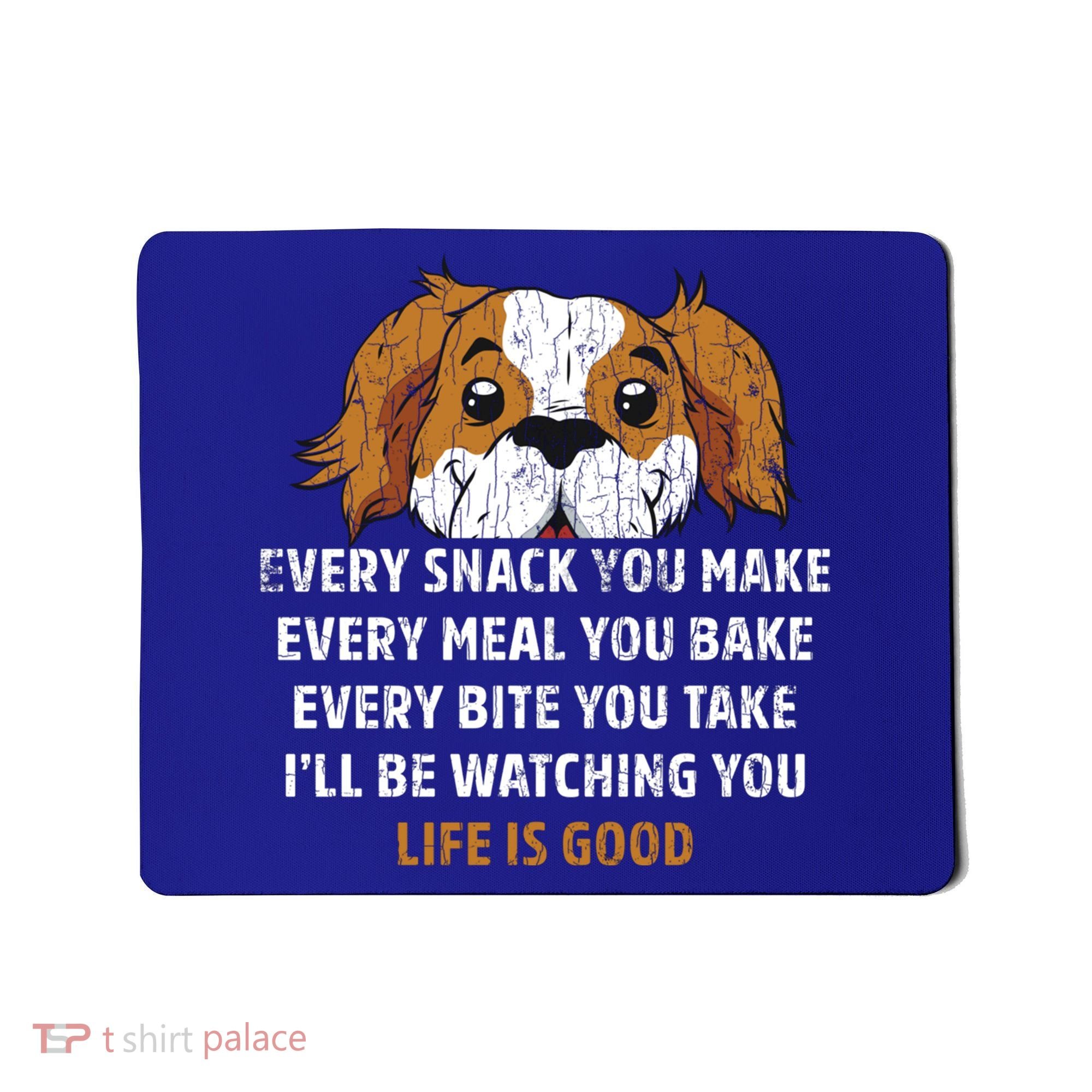 I’ll Be Watching You Funny Dog Lover Owner Dad Graphic Cute Gift Mousepad