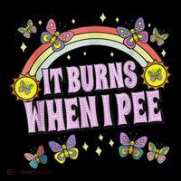 It Burns When I Pee Women's Hoodie thumb 2