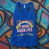 It Burns When I Pee Women's Tank Top thumb 3