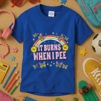 It Burns When I Pee Kids T-Shirt thumb 3