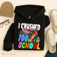 I Crushed 100 Days Of School Hoodie thumb 4