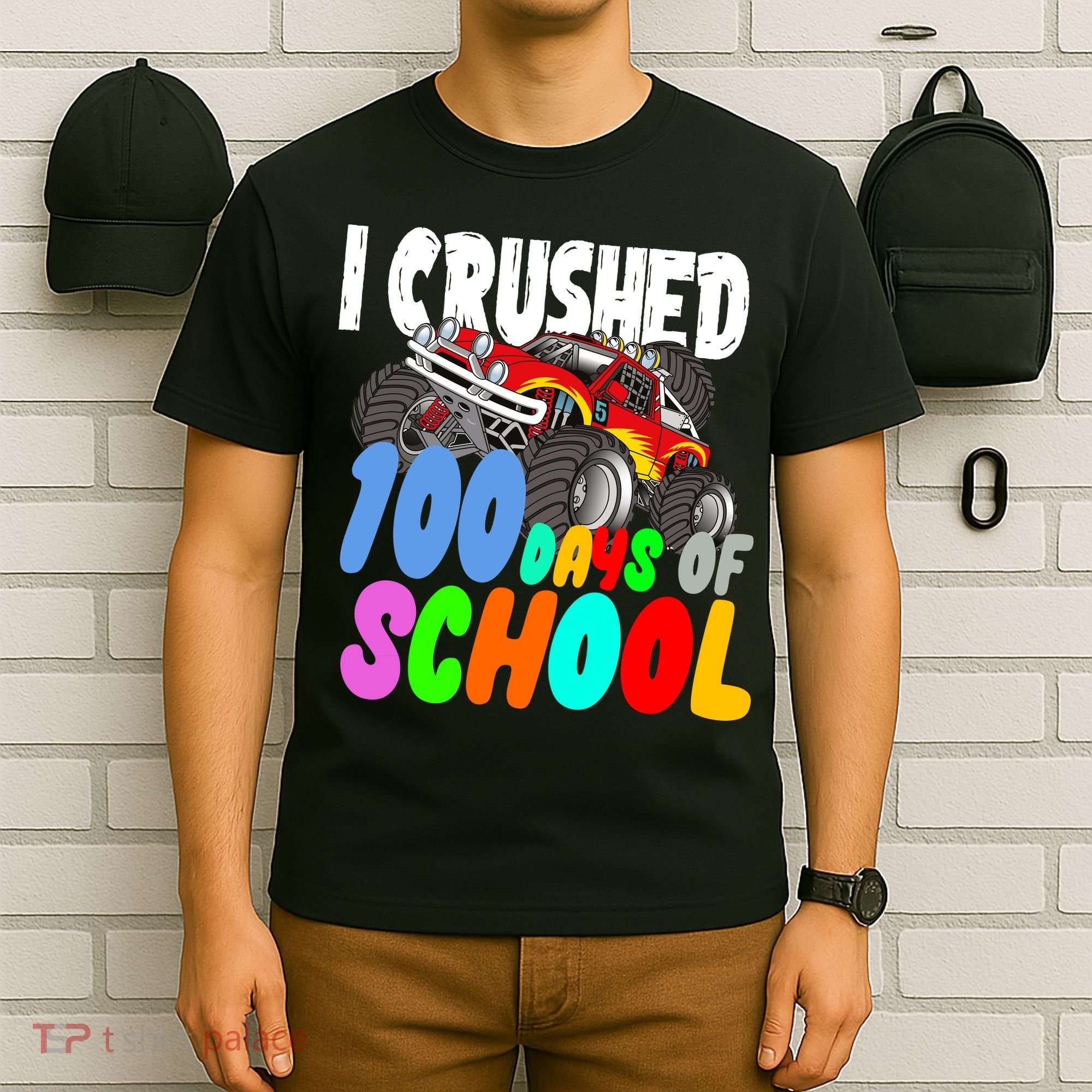 I Crushed 100 Days Of School T-Shirt