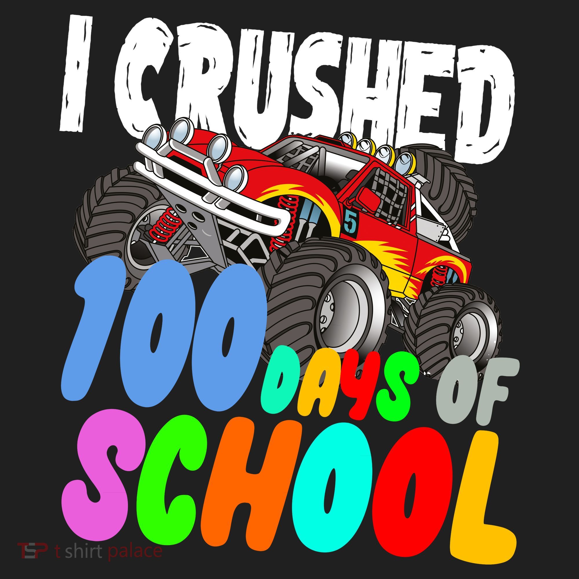 I Crushed 100 Days Of School Beanie