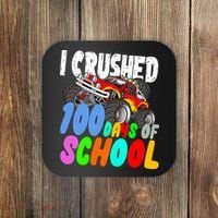 I Crushed 100 Days Of School Coaster thumb 0