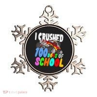 I Crushed 100 Days Of School Ornament thumb 0