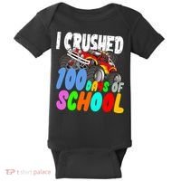 I Crushed 100 Days Of School Baby Bodysuit thumb 0