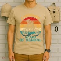 I Crushed 100 Days Of School Dirt Bike Motocross T-Shirt thumb 6