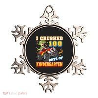 I Crushed 100 Days Of Kindergarten 100th Day School Monster Gift Ornament thumb 0