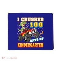 I Crushed 100 Days Of Kindergarten 100th Day School Monster Gift Mousepad thumb 0