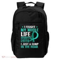 Interstitial Cystitis Awareness Teal Ribbon Support Family Backpack thumb 0