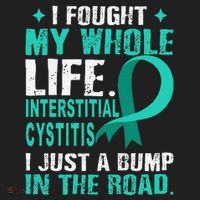 Interstitial Cystitis Awareness Teal Ribbon Support Family Tumbler thumb 3