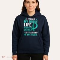 Interstitial Cystitis Awareness Teal Ribbon Support Family Hoodie thumb 5