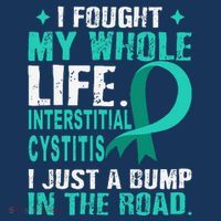 Interstitial Cystitis Awareness Teal Ribbon Support Family Women's Hoodie thumb 2