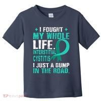 Interstitial Cystitis Awareness Teal Ribbon Support Family Toddler T-Shirt thumb 0