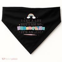 I Cry A Lot I Am So Productive ItS An Art Ttpd Taylor Lover USA-Made Doggie Bandana thumb 0