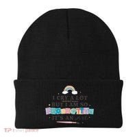 I Cry A Lot I Am So Productive ItS An Art Ttpd Taylor Lover Beanie thumb 0