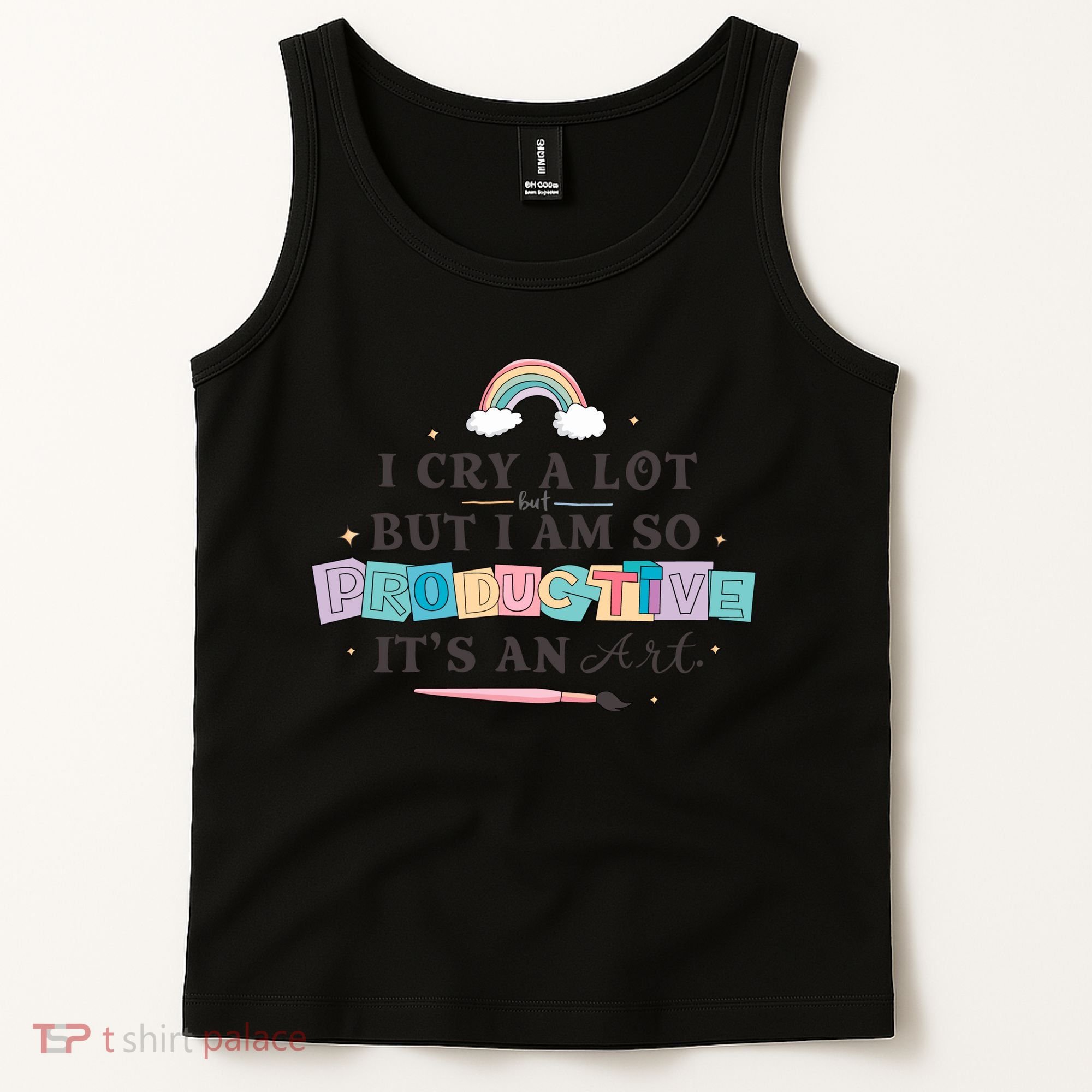 I Cry A Lot I Am So Productive ItS An Art Ttpd Taylor Lover Tank Top