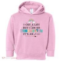I Cry A Lot I Am So Productive ItS An Art Ttpd Taylor Lover Toddler Hoodie thumb 0