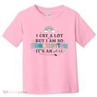 I Cry A Lot I Am So Productive ItS An Art Ttpd Taylor Lover Toddler T-Shirt thumb 0