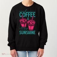 Iced Coffee All Day Sunshine Summer Beach Women's Sweatshirt thumb 0
