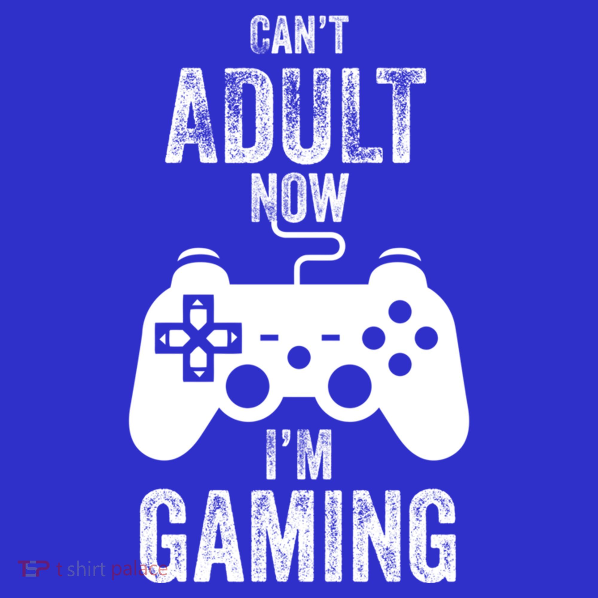 I Cant Adult Now I Am Gaming Funny Video Gamer Gaming Gift Women's Tank Top
