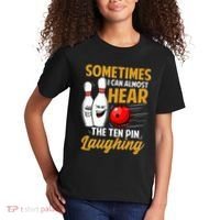 I Can Almost Hear The Ten Pin Laughing Bowling Team Bowler Kids T-Shirt thumb 2