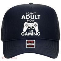 I CanT Adult Now IM Gaming Gamer Gift Hat thumb 0