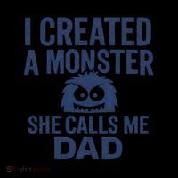 I Created a Monster - Perfect for Father's Day Gifts Coffee Mug thumb 5