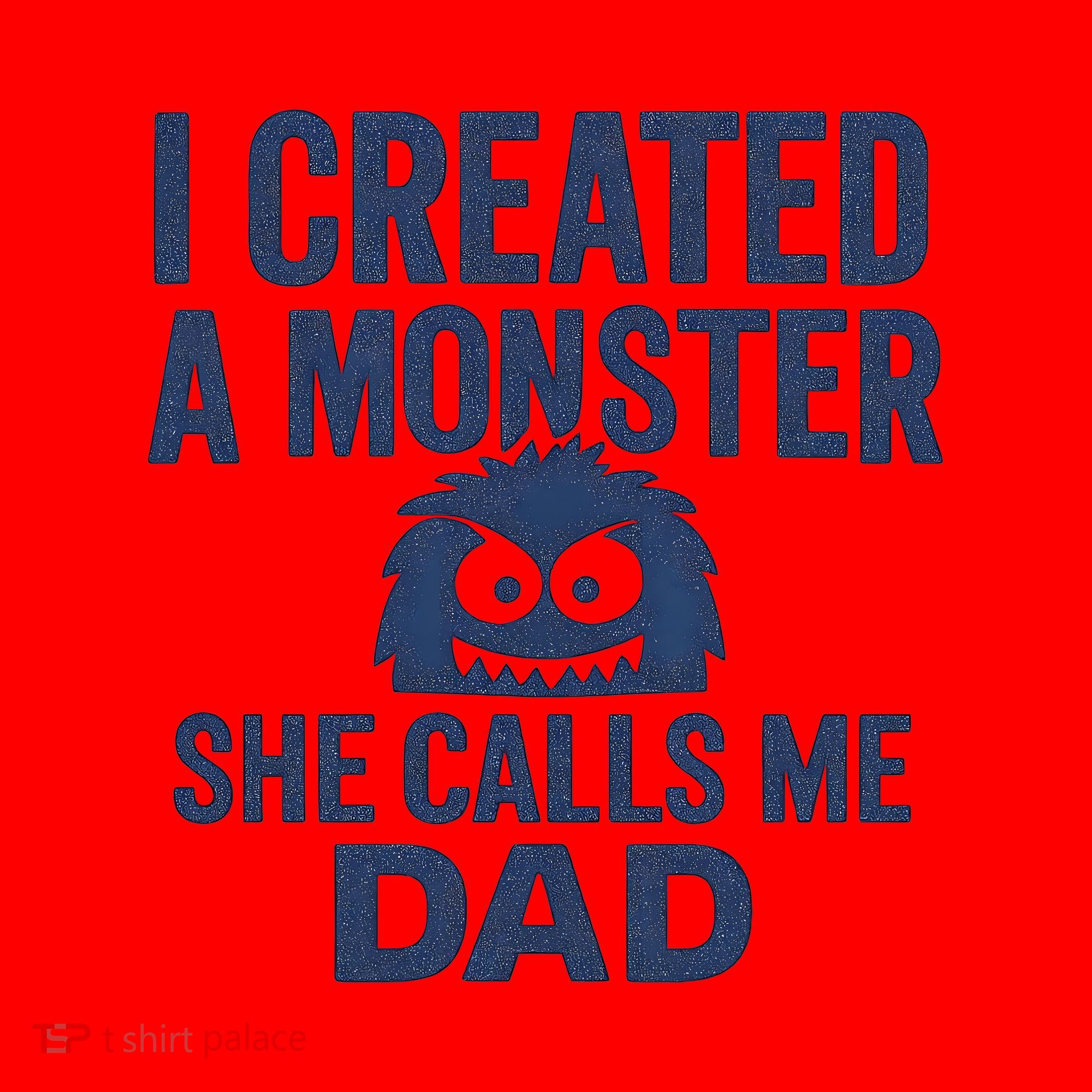 I Created a Monster - Perfect for Father's Day Gifts Santa Hat