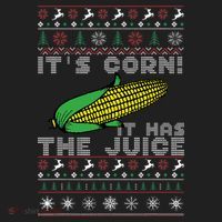 It's Corn A Lump With Knobs It Has The Juice Ugly Christmas Hat thumb 2
