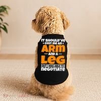 It Cost An Arm And A Leg Funny Amputation Leg Amputee Doggie Tank thumb 2
