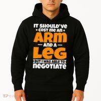 It Cost An Arm And A Leg Funny Amputation Leg Amputee Hoodie thumb 2