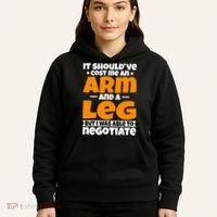 It Cost An Arm And A Leg Funny Amputation Leg Amputee Hoodie thumb 5