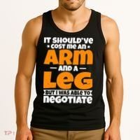 It Cost An Arm And A Leg Funny Amputation Leg Amputee Tank Top thumb 3