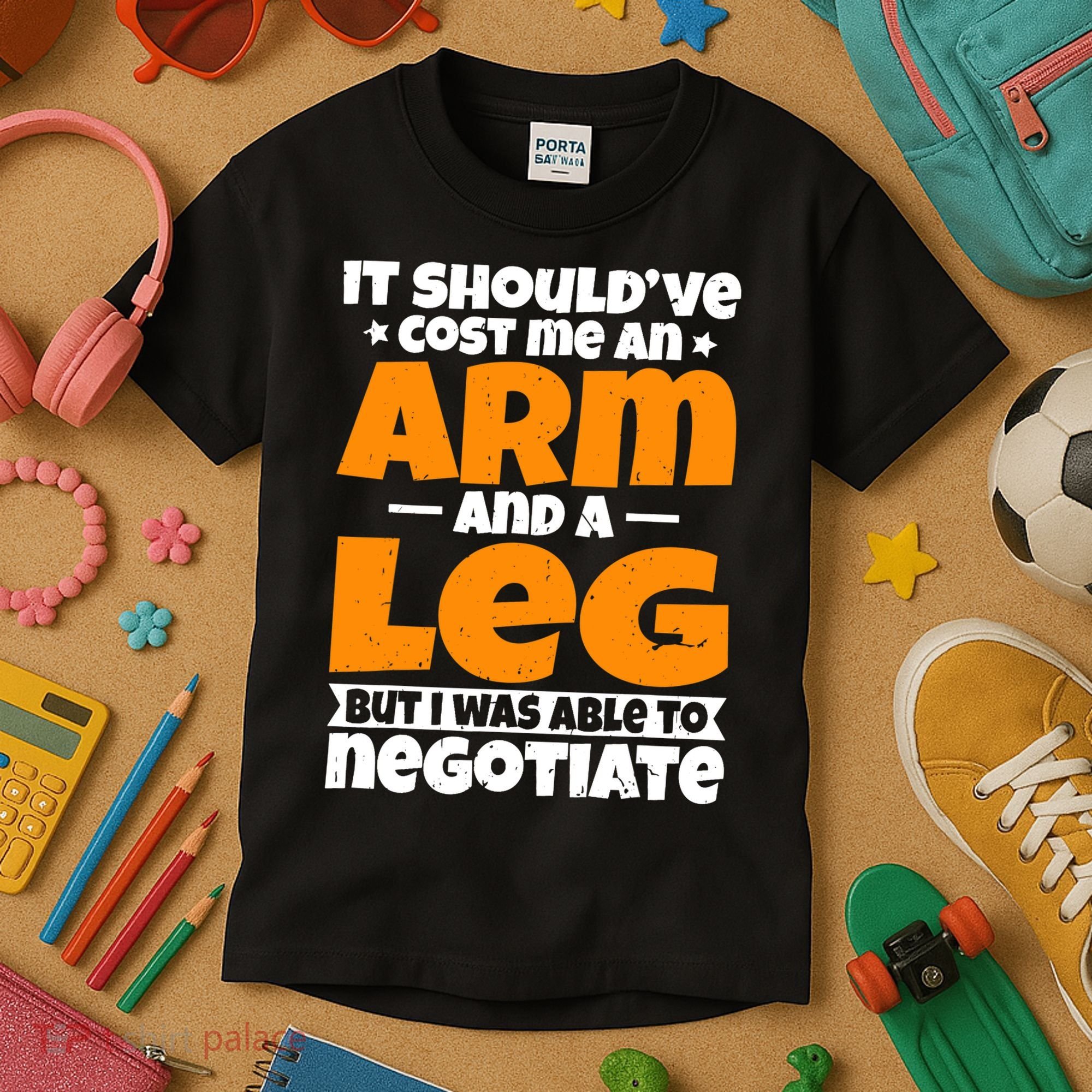 It Cost An Arm And A Leg Funny Amputation Leg Amputee Kids T-Shirt