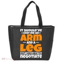 It Cost An Arm And A Leg Funny Amputation Leg Amputee Tote Bag thumb 0