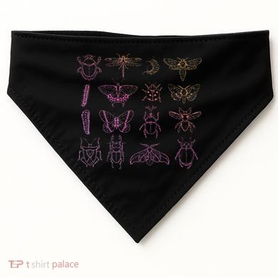 Insect Collector Bugs Entomology Bugs Beetle Biology Bug USA-Made Doggie Bandana