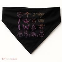 Insect Collector Bugs Entomology Bugs Beetle Biology Bug USA-Made Doggie Bandana thumb 0