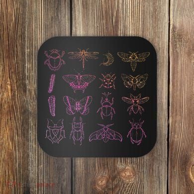 Insect Collector Bugs Entomology Bugs Beetle Biology Bug Coaster