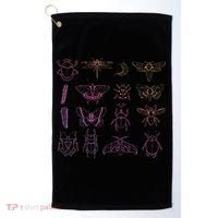 Insect Collector Bugs Entomology Bugs Beetle Biology Bug Golf Towel thumb 0