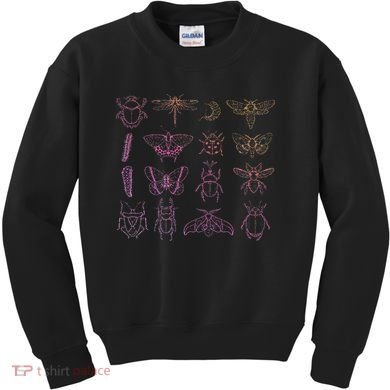 Insect Collector Bugs Entomology Bugs Beetle Biology Bug Kids Sweatshirt