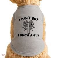 I CanT But I Know A Guy Jesus Cross Funny Christian Doggie Tank thumb 0