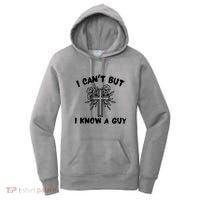 I CanT But I Know A Guy Jesus Cross Funny Christian Women's Hoodie thumb 0