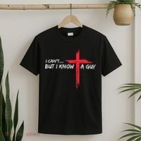 I Can't But I Know A Guy Jesus Cross Funny Christian T-Shirt thumb 2