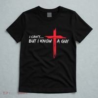 I Can't But I Know A Guy Jesus Cross Funny Christian T-Shirt thumb 5