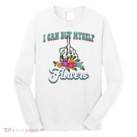 I Can Buy Myself Flowers Middle Finger Floral Long Sleeve Shirt thumb 0