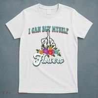 I Can Buy Myself Flowers Middle Finger Floral T-Shirt thumb 5