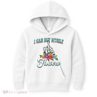 I Can Buy Myself Flowers Middle Finger Floral Kids Hoodie thumb 0